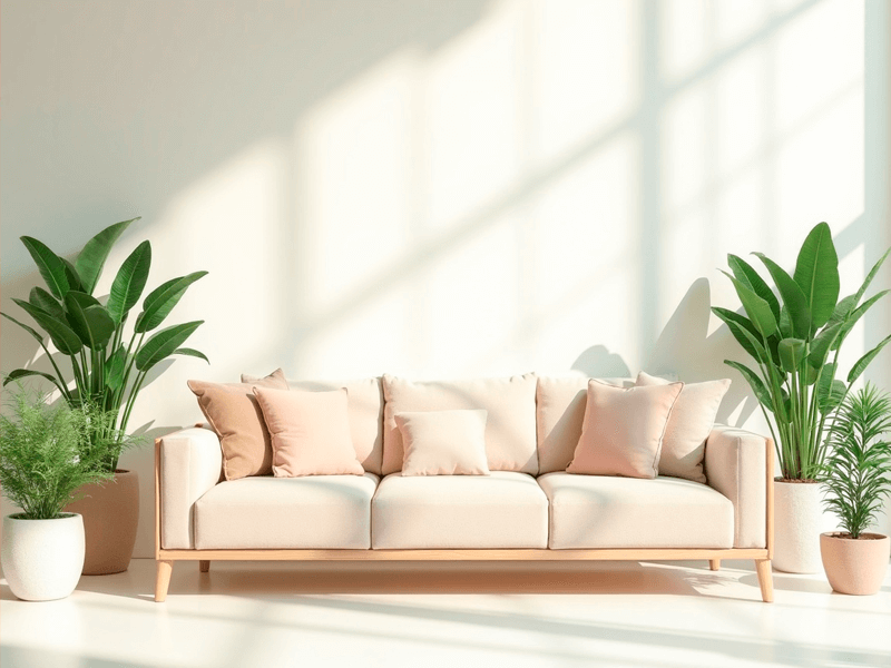 Чистая гостиная